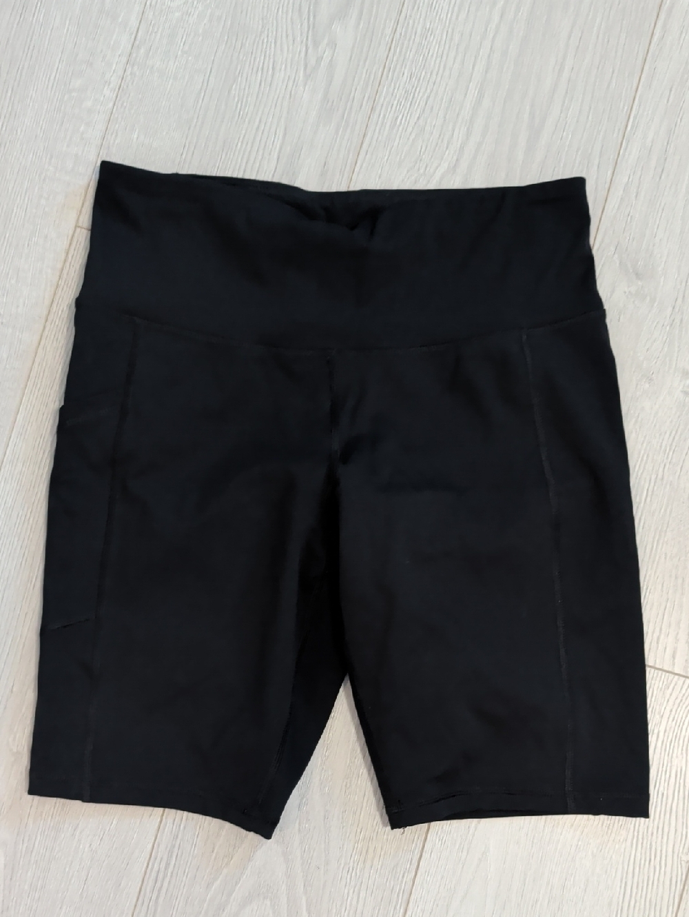 Champion Black Women's High-Waist Active Shorts